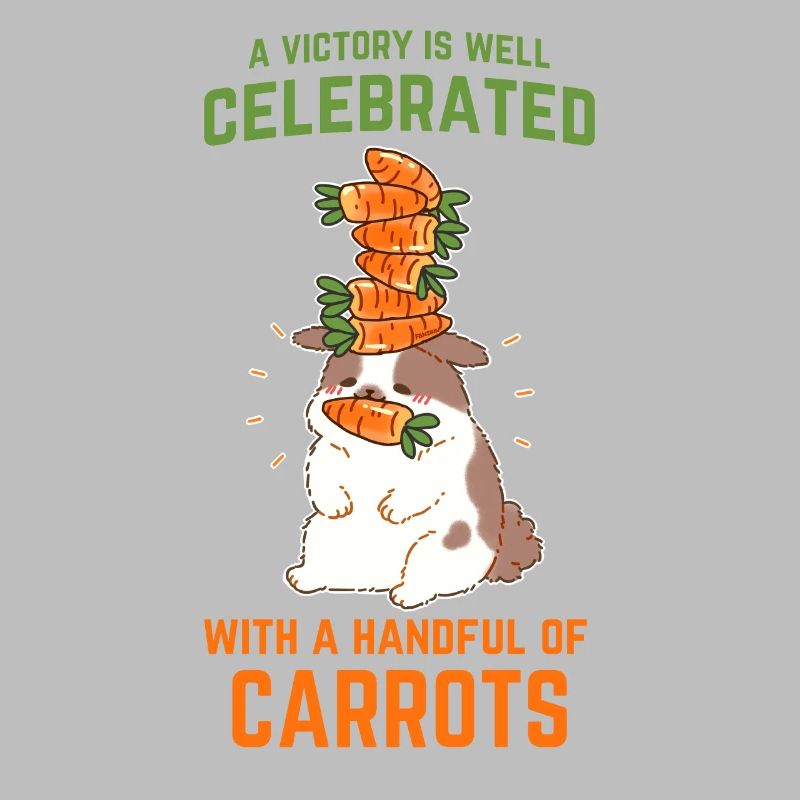 Feast rabbit carrot bunny vegetables