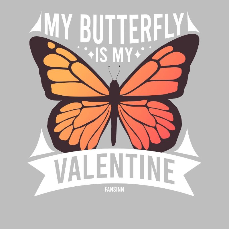 Mon papillon est mon Valentin