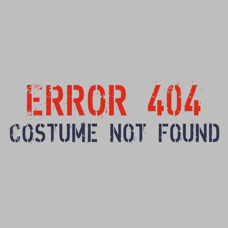 Error 404 Costume not found