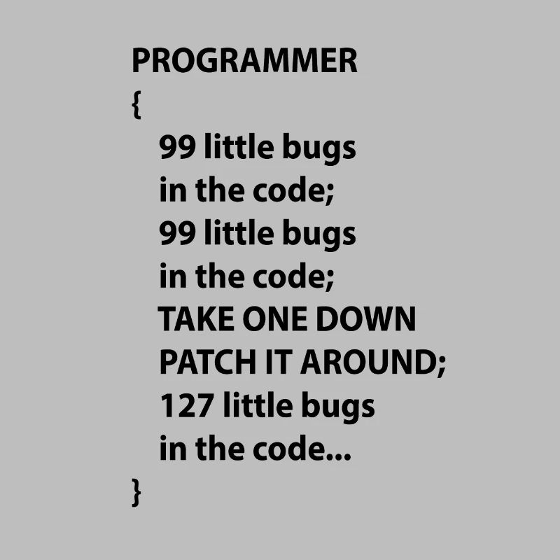 Code programmeur cadeau développeur développeur de bugs