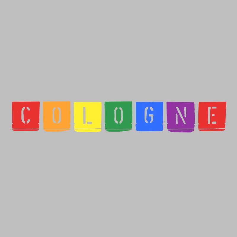Rainbow cologne