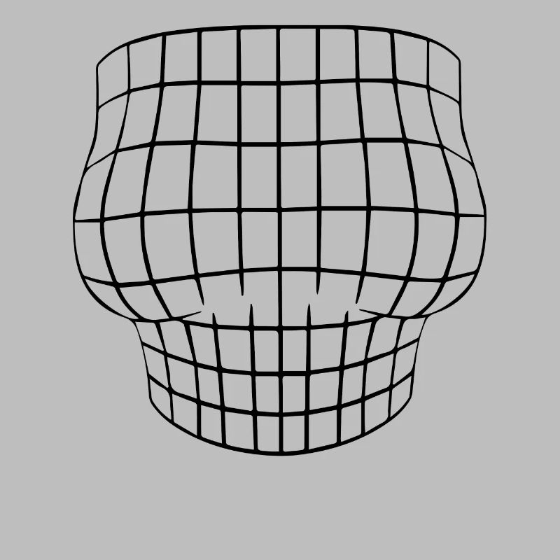 Boobs Optical Illusion Damen -Brüste Illusion