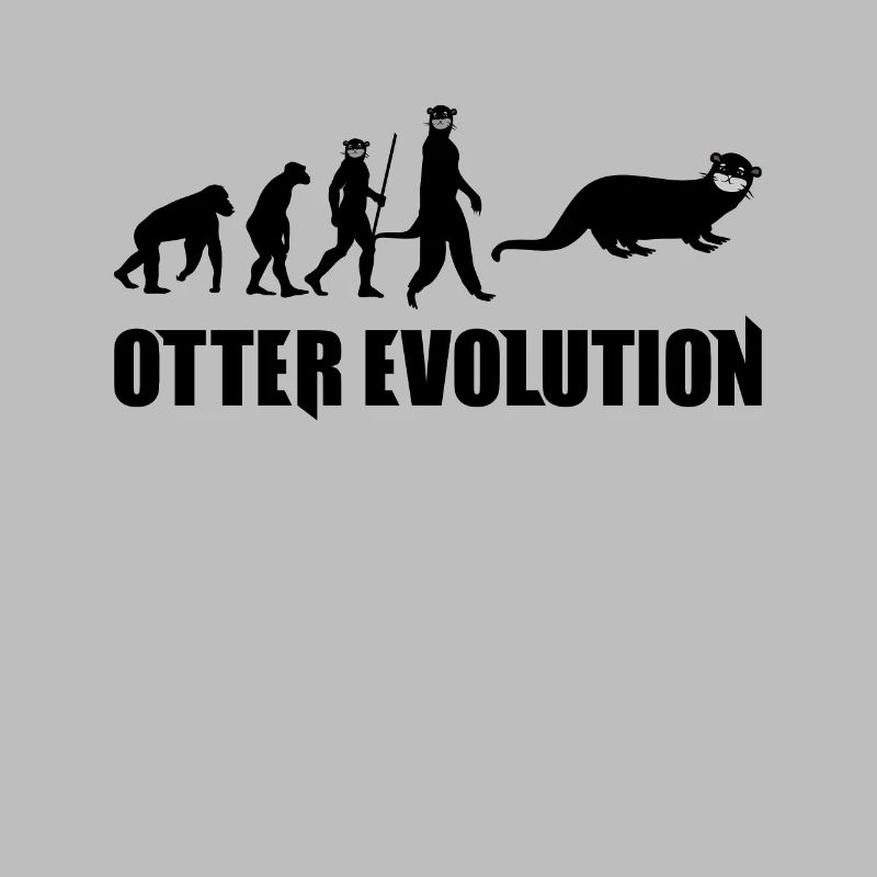 this is evolution otters otter otter