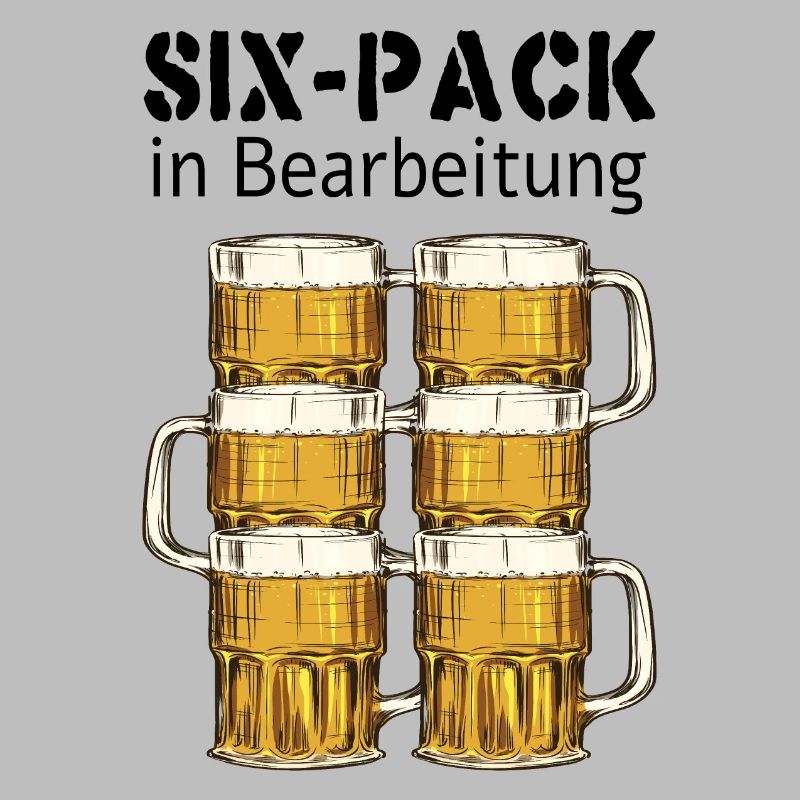 Six-Pack in Bearbeitung