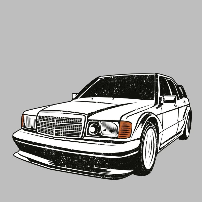 W201 190E Silhouette