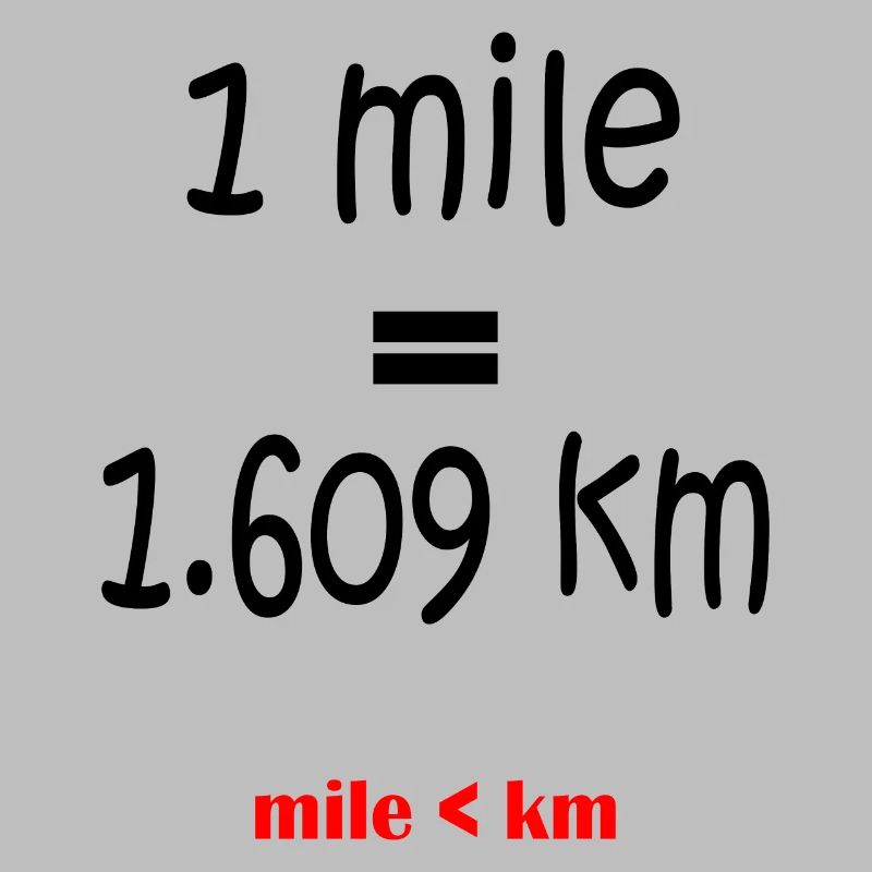 Was ist länger eine Meile oder ein Kilometer