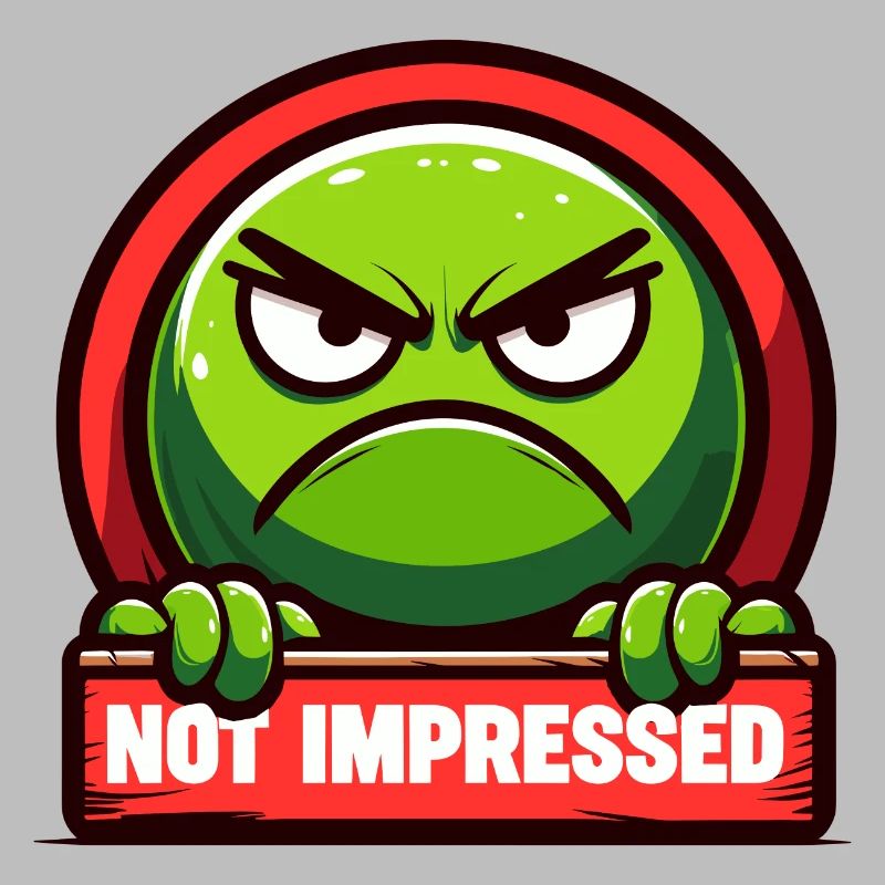 Pas impressionné