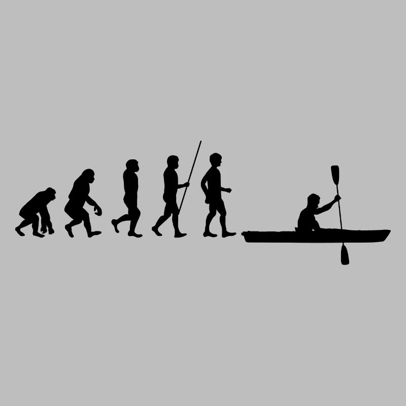 Kajak Kanu Kayak Kajaker Evolution schwarz
