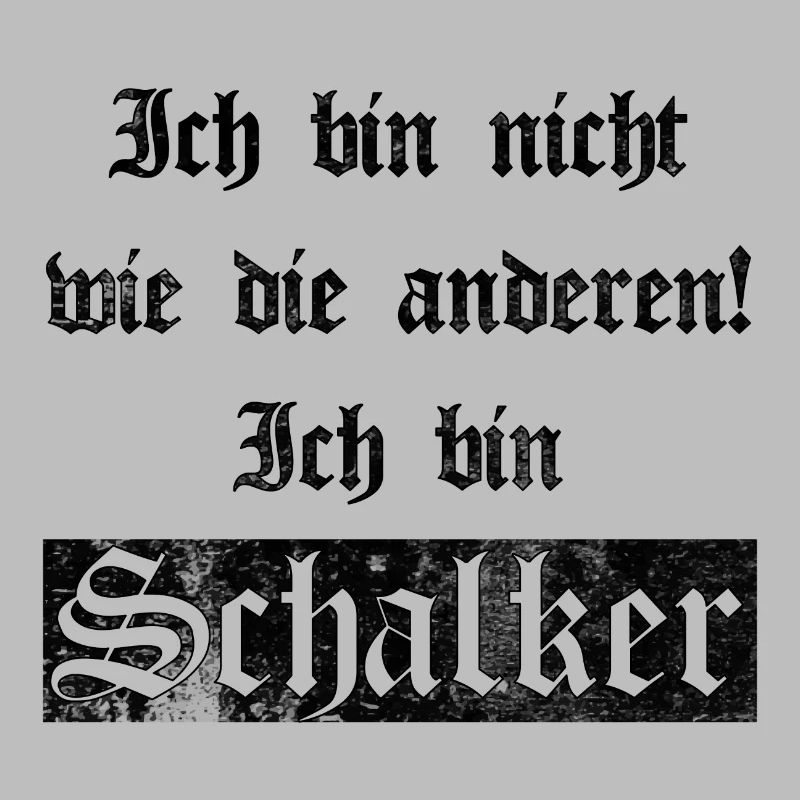 Ich bin Schalker Gelsenkirchen Geschenkidee
