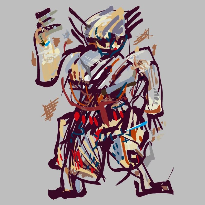 Samurai Abstract