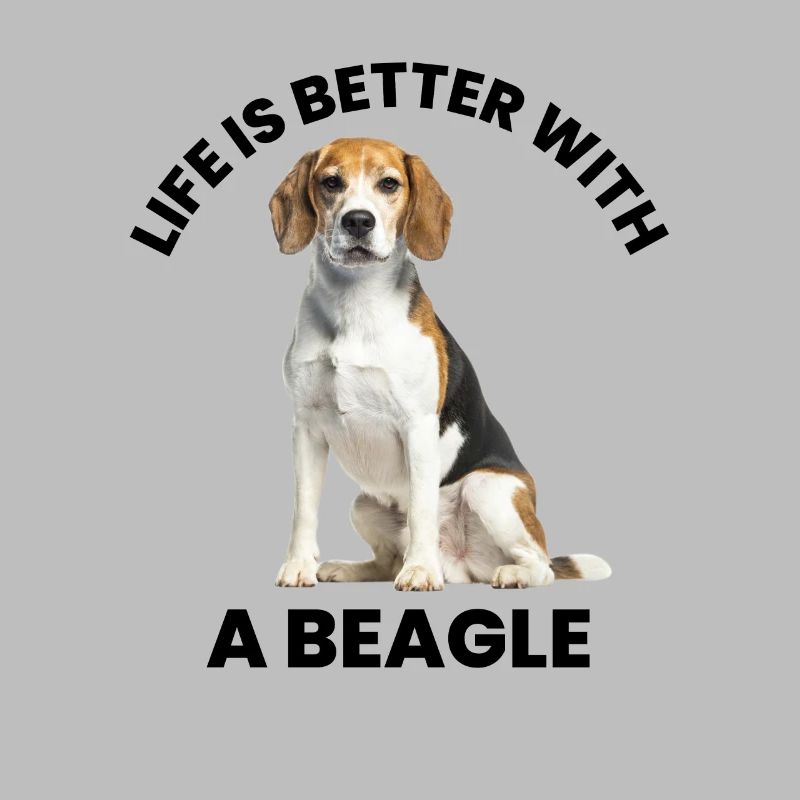 Conception de propriétaire de Beagle La vie est meilleure avec un Beagle