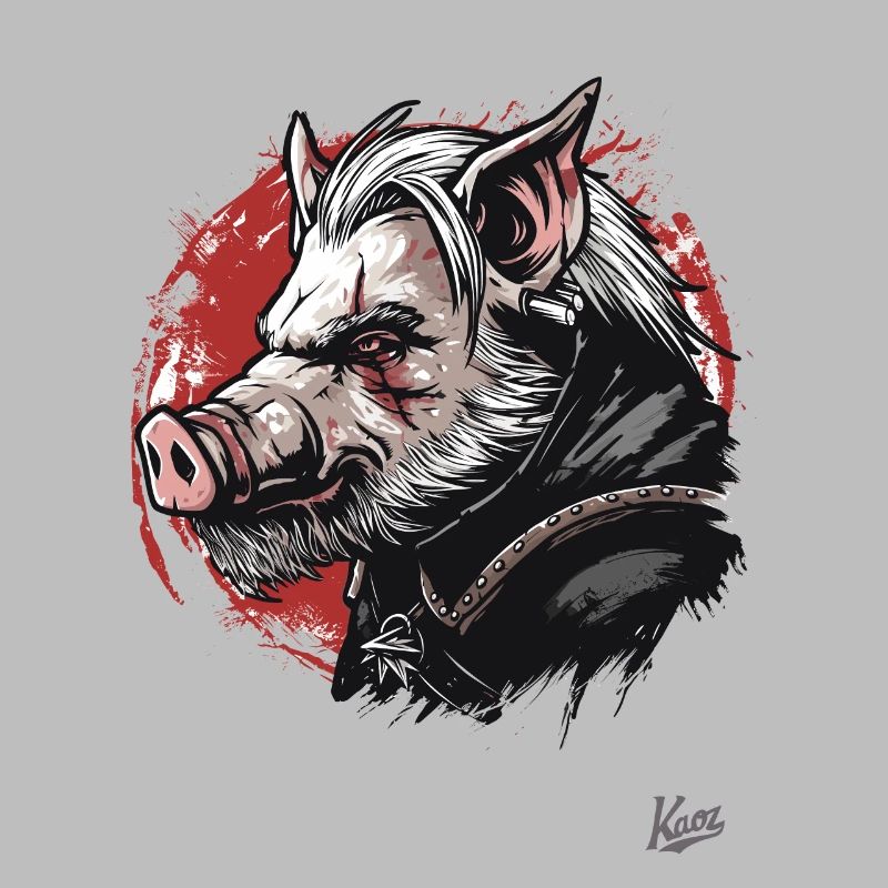 Der mystische Eber-Sau-Schwein-Hexer-Typ