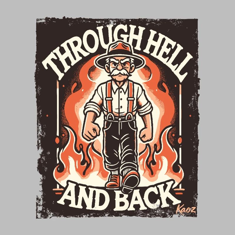 Old guy goes through hell and back