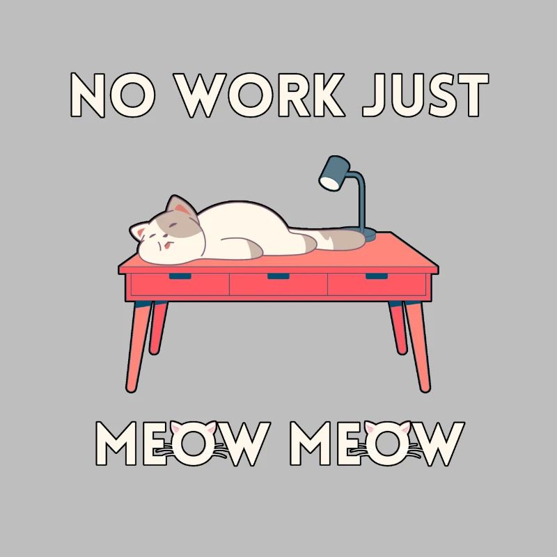 Hard-working cat