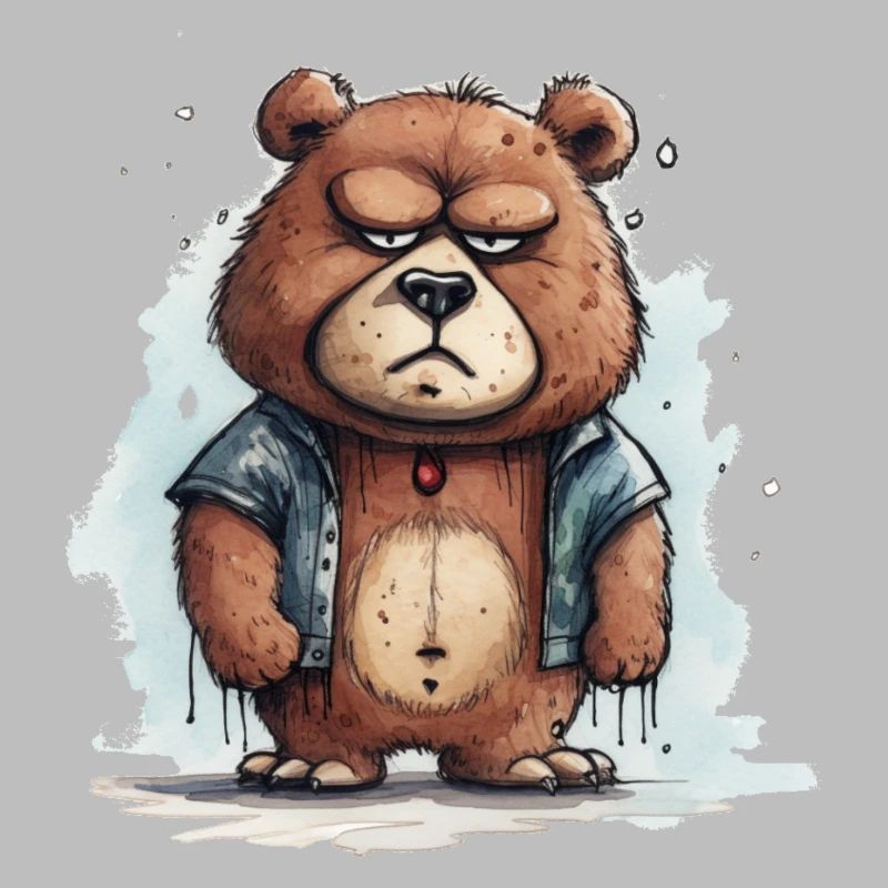 Grumpy Teddy