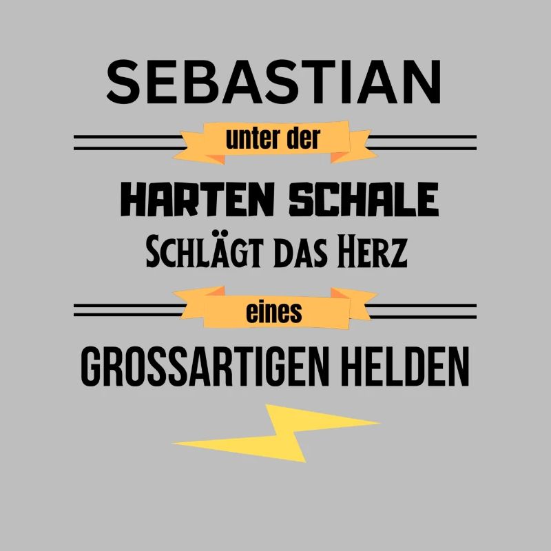 Sebastian harte Schale eines Großartigen Helden