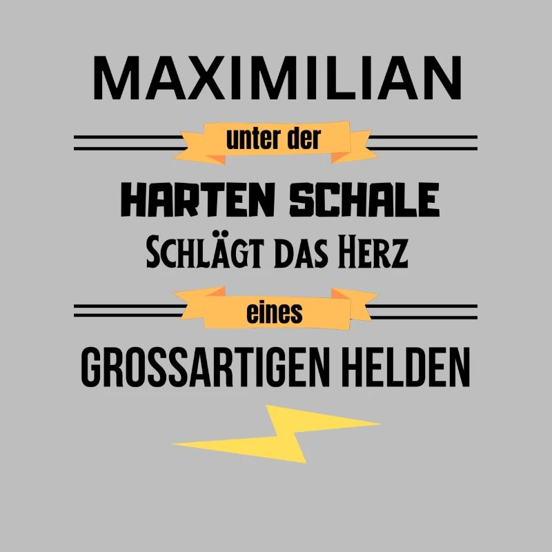 Maximilian harte Schale eines Großartigen Helden
