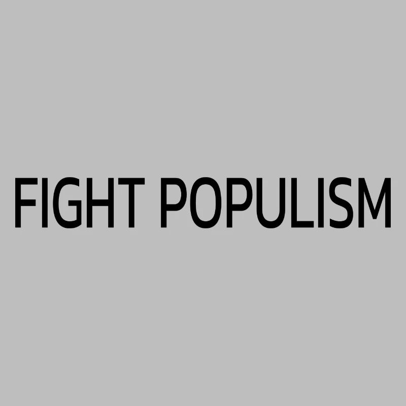 Déclaration politique contre le populisme Combattre le populisme