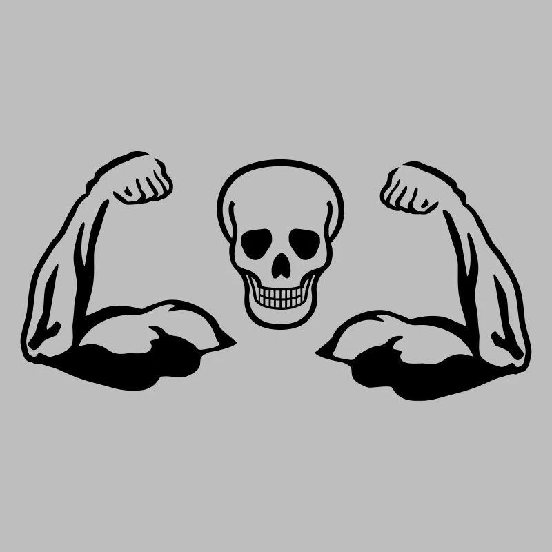 Skull and Muscles, Biceps