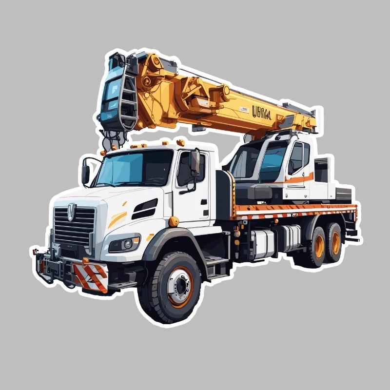 Crane / construction site / winch / crane system