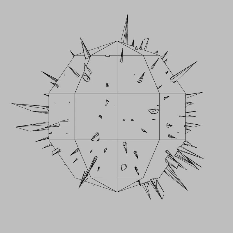 Gemometry Design Graphic Gift Ball