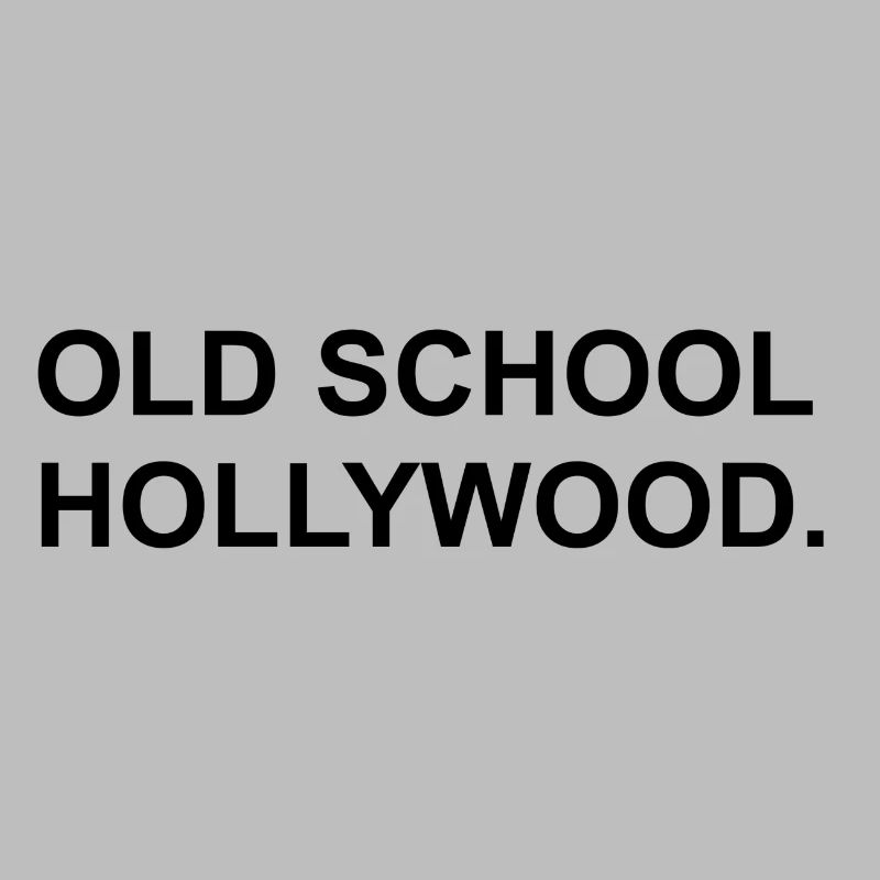 Vecchia scuola di Hollywood