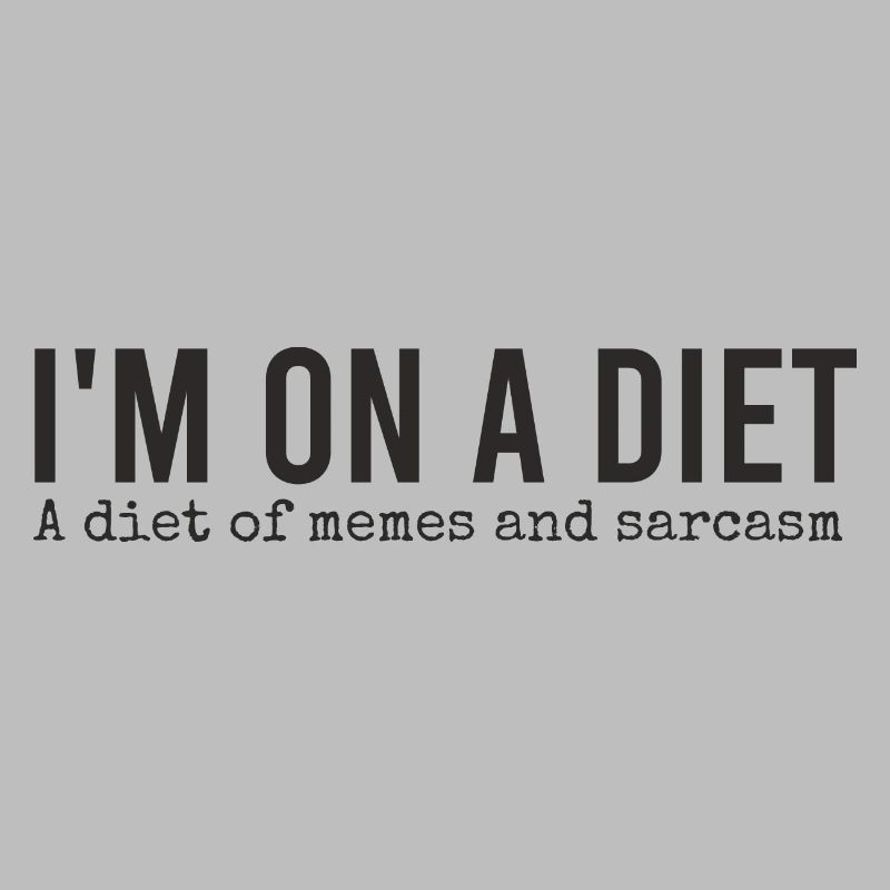 Sono a dieta. Una dieta di meme e sarcasmo