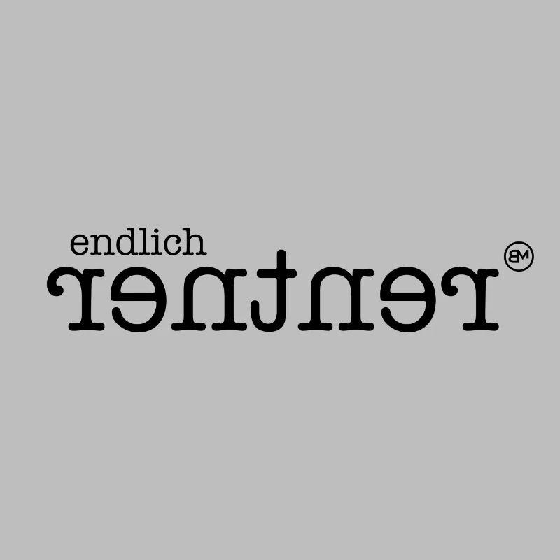 endlich rentner (Palindrom)