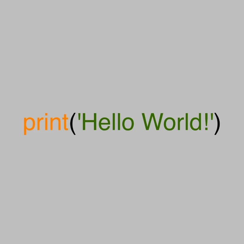 Bonjour le monde Python