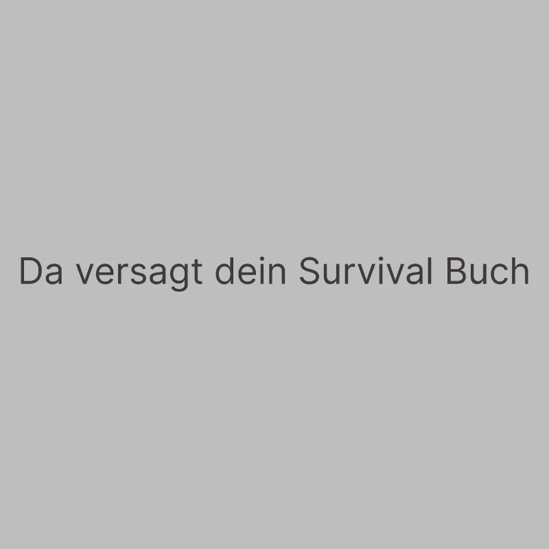 Da versagt dein Survival Buch