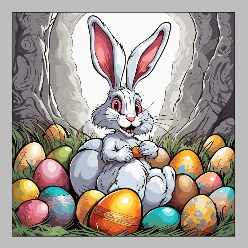 Easter Bunny / Easter / Eggs / Holidays / Easter