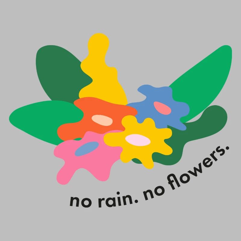 Pas de pluie, pas de fleurs