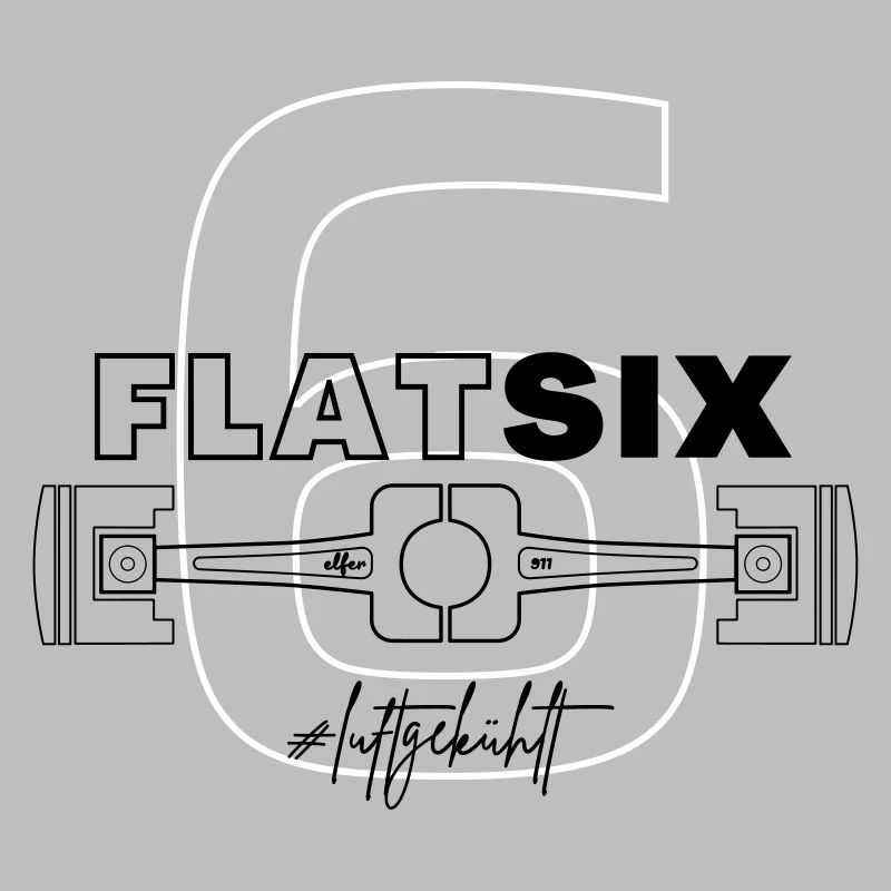 Flat6 - Pistons refroidis à l’air