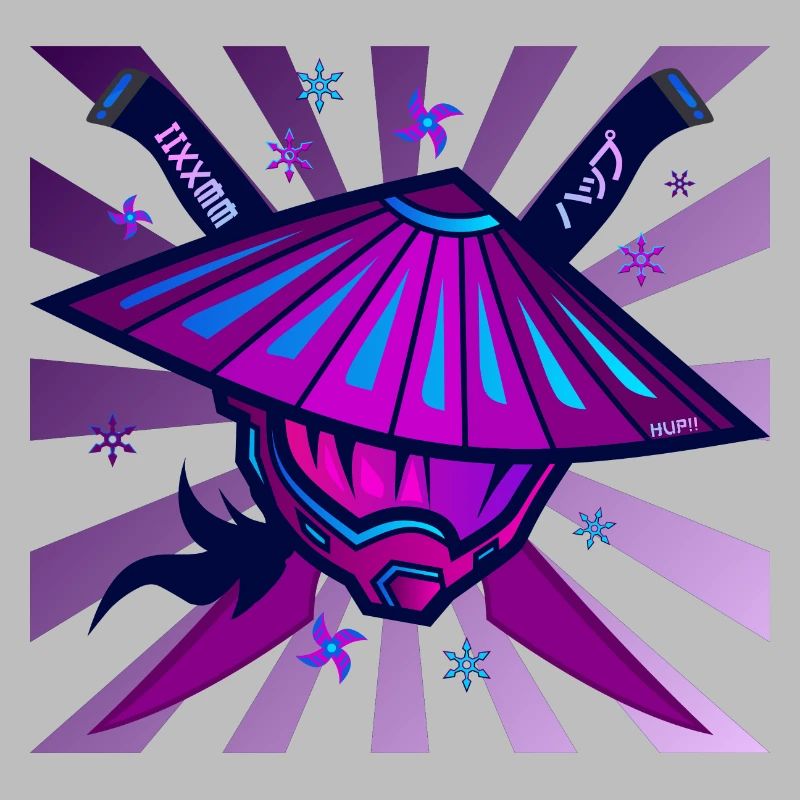 Samurai Monster Sword Violet