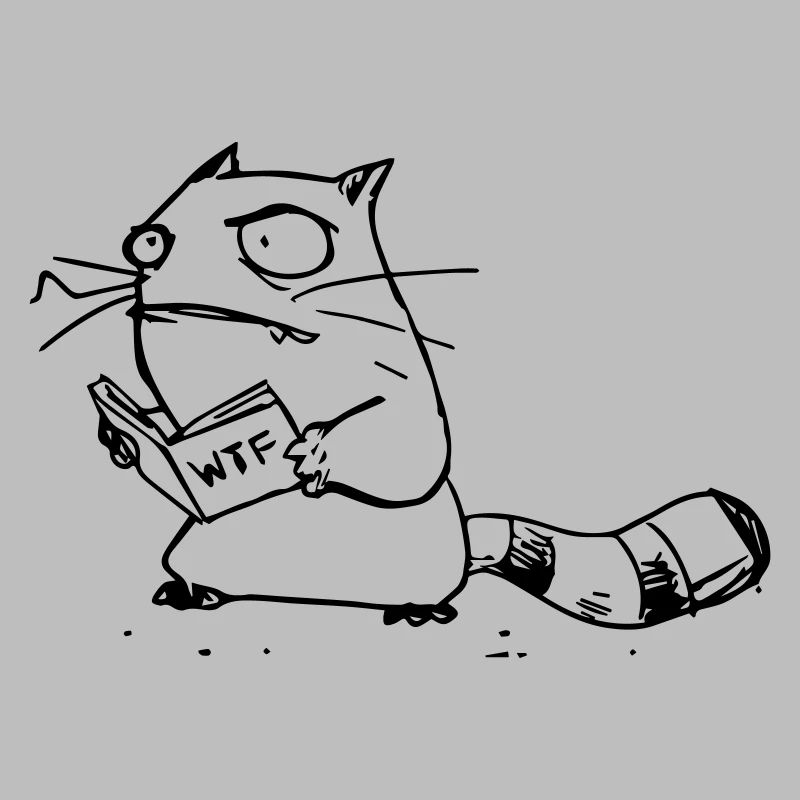 nerd wtf cat