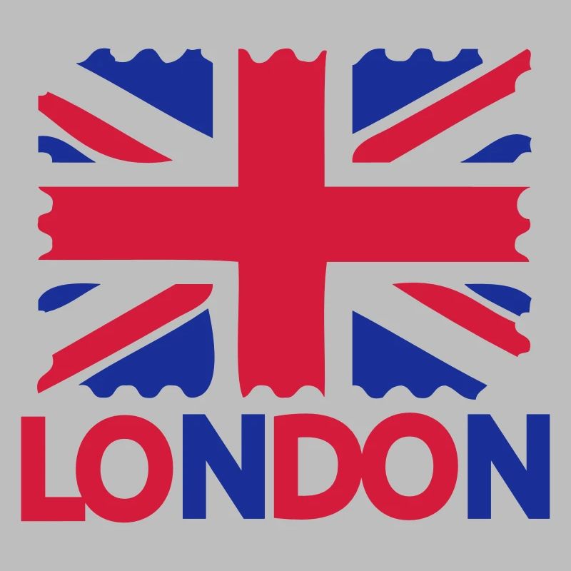 Texte LONDRES Royaume-Uni Drapeau