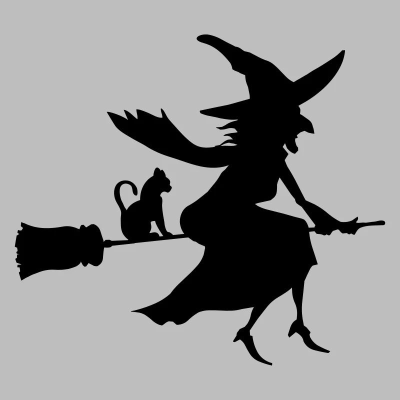 Sorcière et Chat