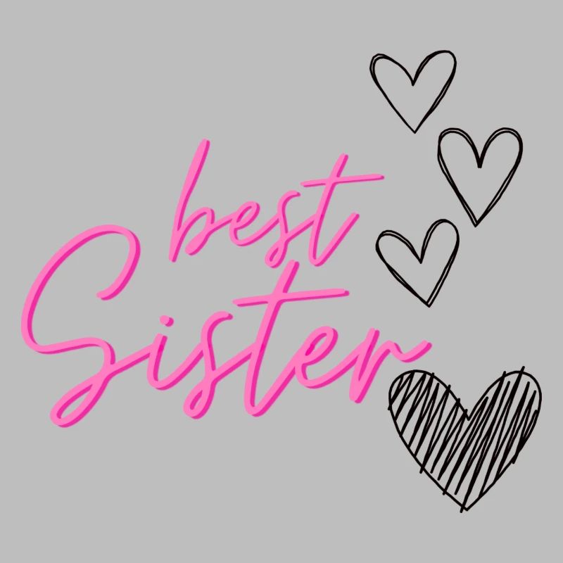 Beste Schwester Design