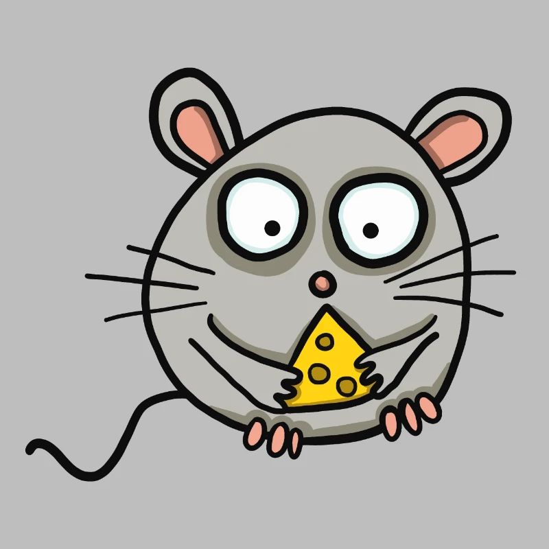 Mouse with cheese