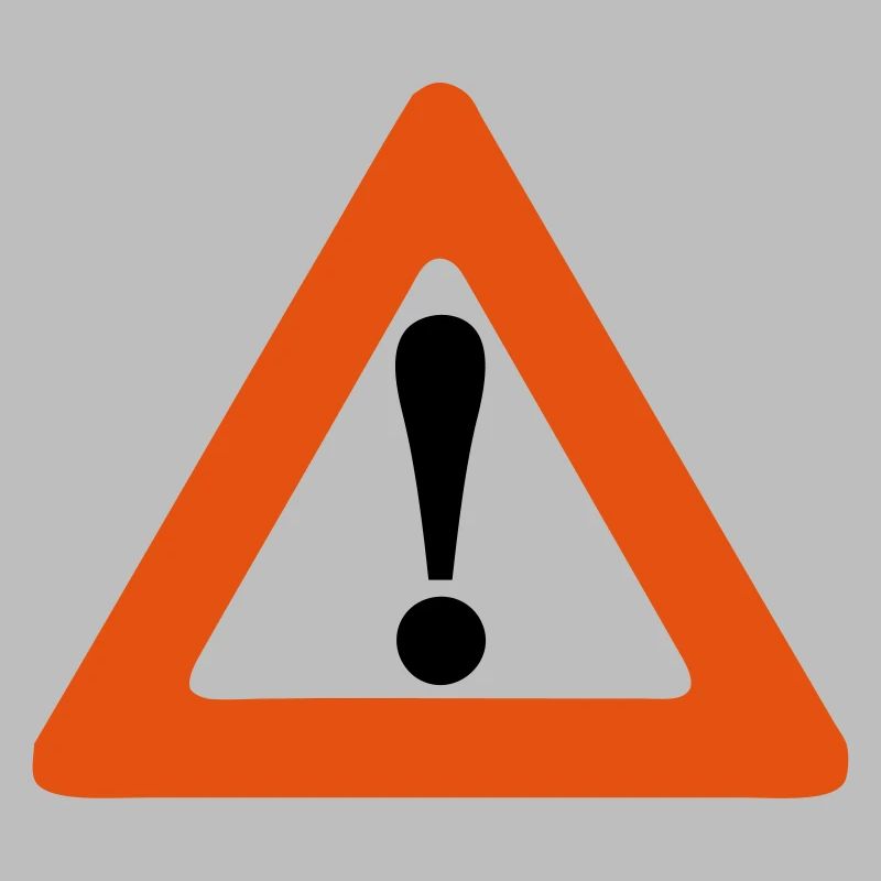 panneau danger icone exclamation triangle