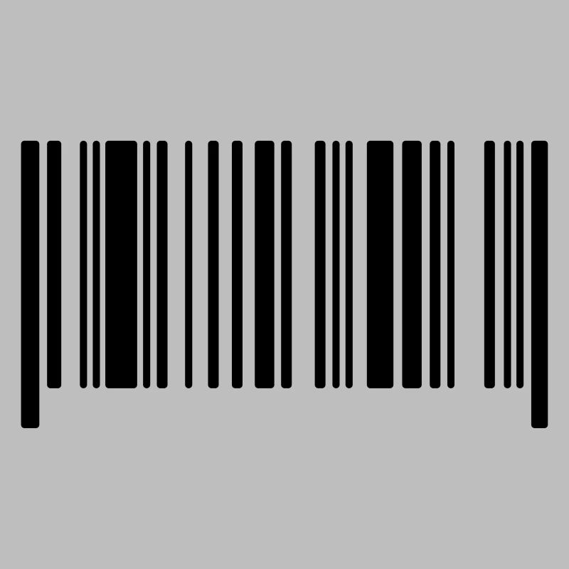 Code à barres sans texte modèle de code à barres de code vierge