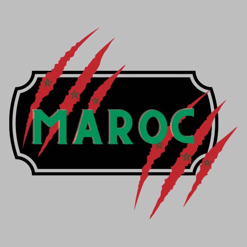 Maroc Patch with Scratch