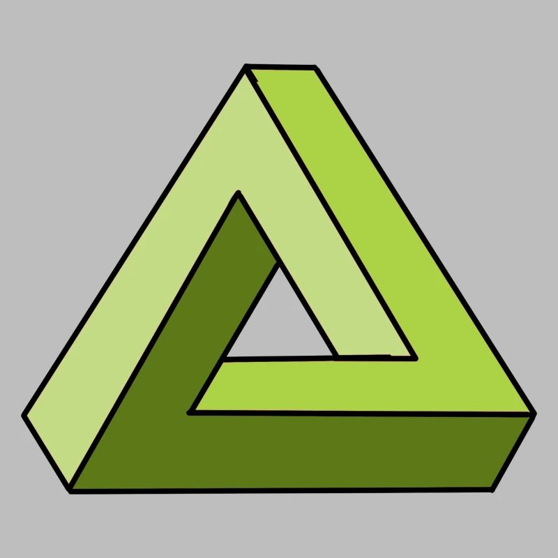 infinity infini triangle cool cadeau