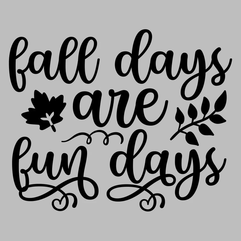 4 fall days are fun days