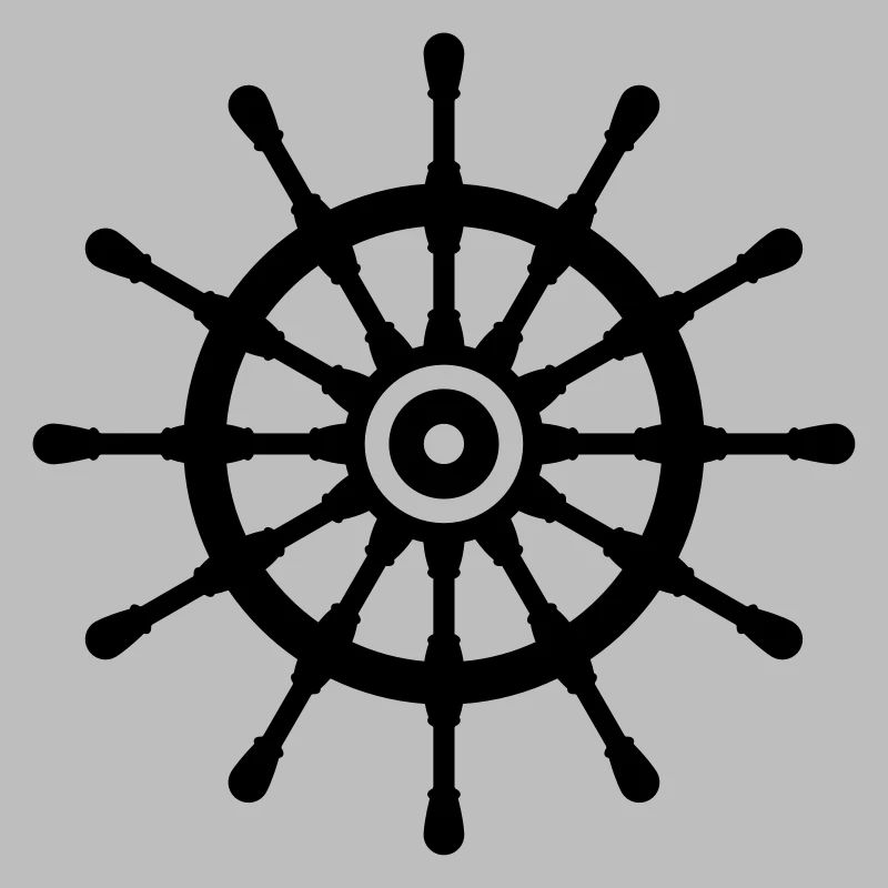 Ship Steering Wheel