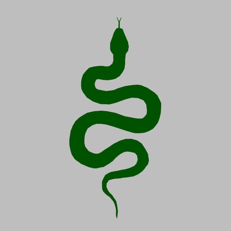 serpent vert