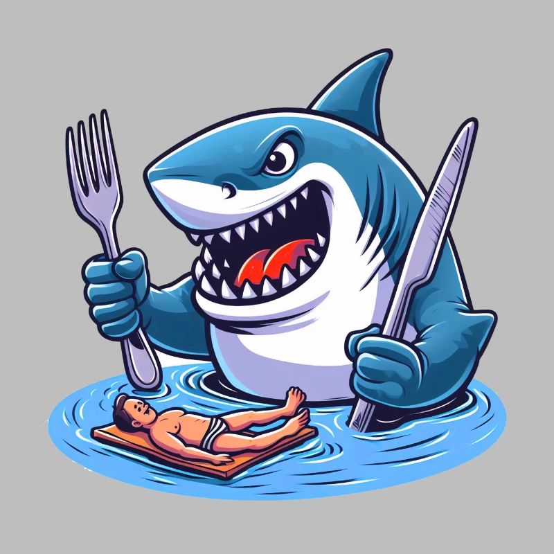 Requin affamé
