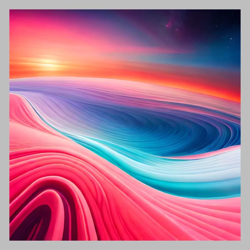 ai generated abstract scenery