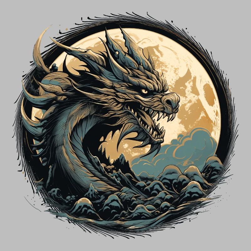Uralter Drache