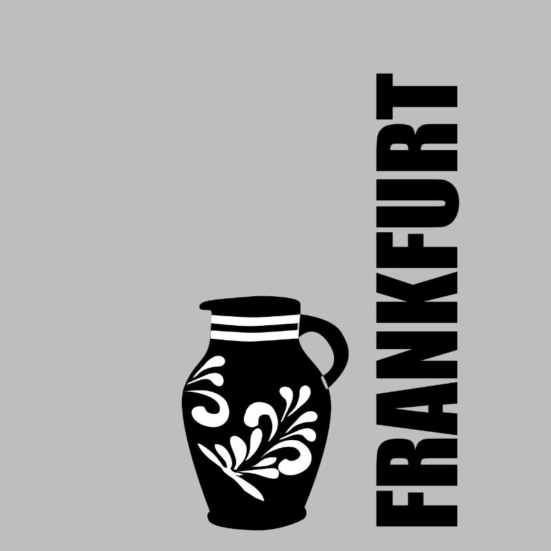 Francfort-sur-le-Main Bembel-Design #FFM #EiGude